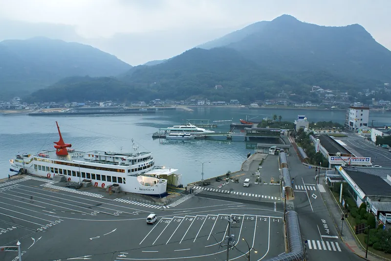 小豆島の土庄港